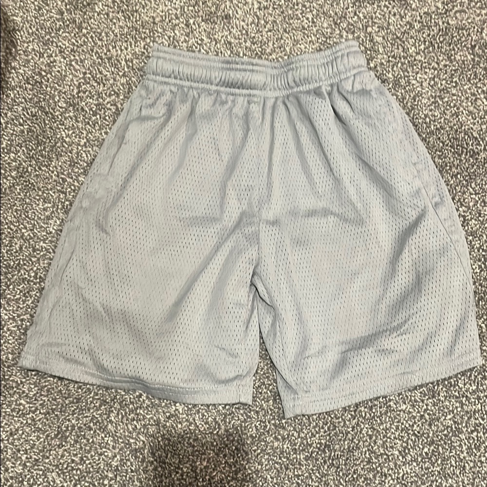 Youth Gray Athletic Shorts